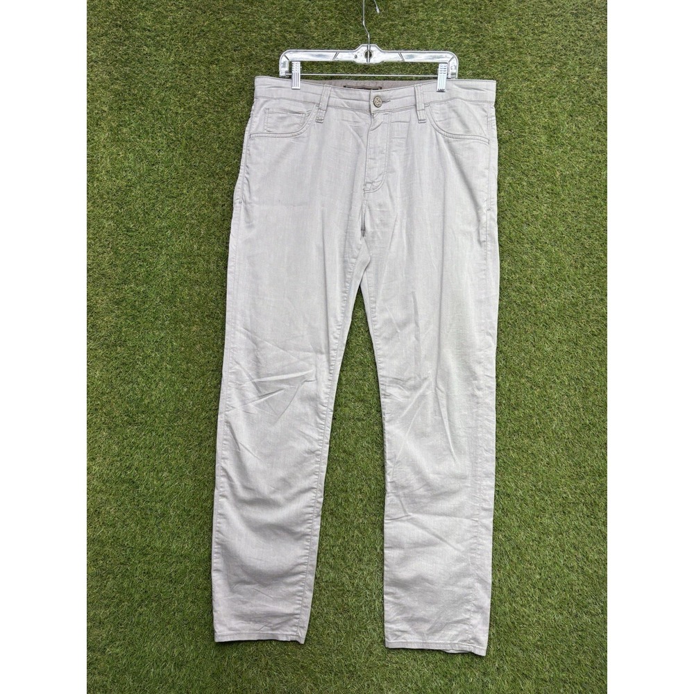 34 Heritage Courage Jeans Mens 36x34 Mid Rise Straight Denim Casual Stretch